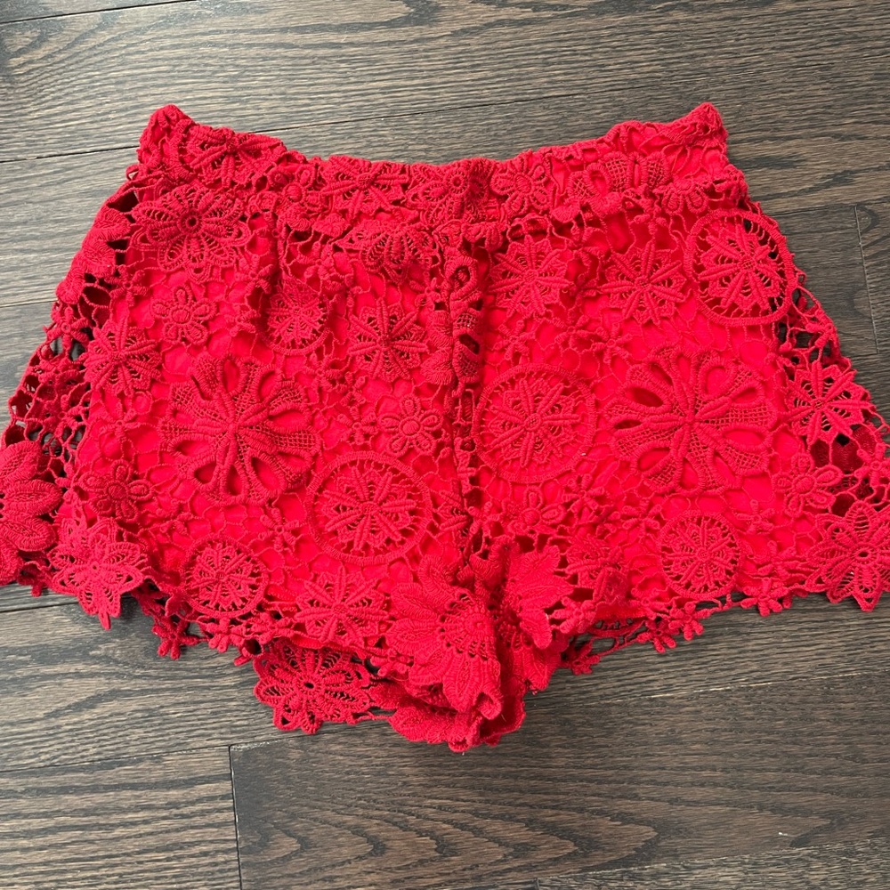 Nightcap crochet shorts